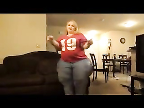 SSBBW blond Striping