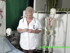 Nurse Joolz on top of a patient