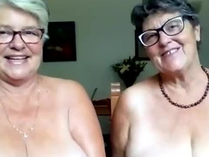 My Teasing Aunties, Donna and Sue, Show some Deep Cleavage