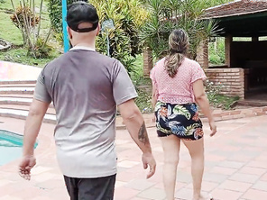 Lesdatary Cashones Shares His Tenant. Giving Her A Great Fuck - Porn In Spanish