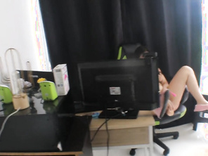 My stepsister gives me her cunt for my silence – she is a webcam model (part 2) – porn in Spanish