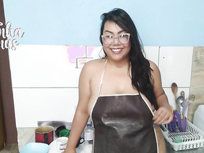 Stepmother Venus fucks her stepson and her cunt drips with semen (COME INSIDE)
