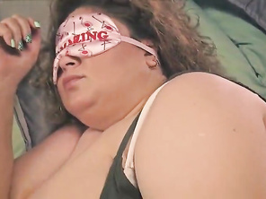 Stepson in bed with buxomy stepmom. She thinks it's her husband at first. He fondled and fucked her